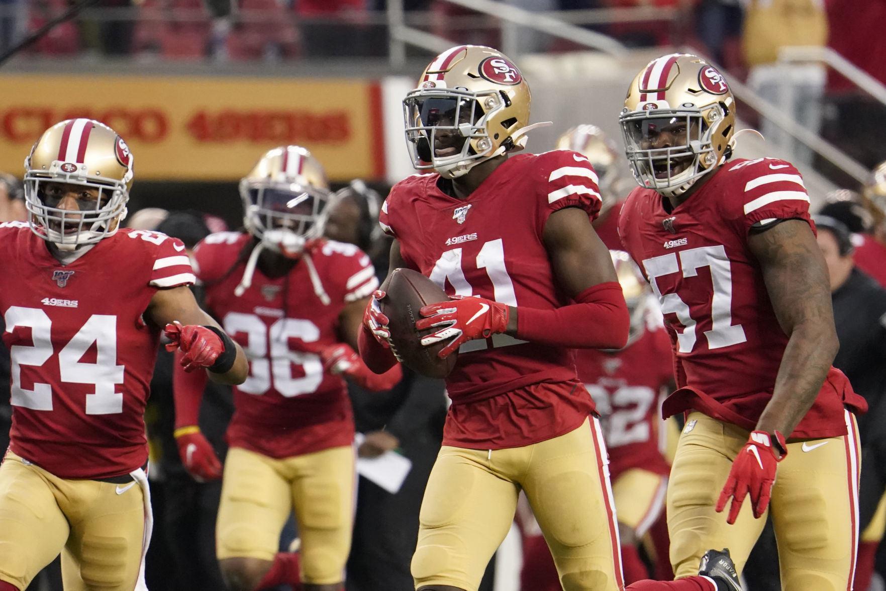 49ers 37, Packers 20